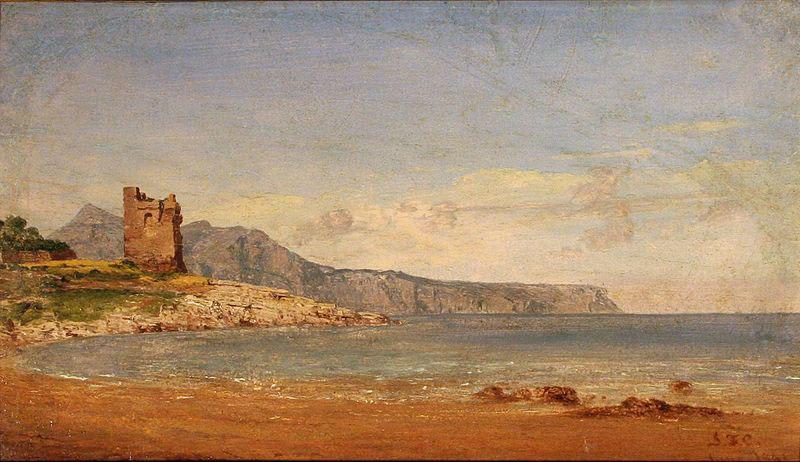 Jasper Francis Cropsey View of Capri oil painting image